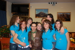 foto di gruppo con l'amica Elena Rebechi